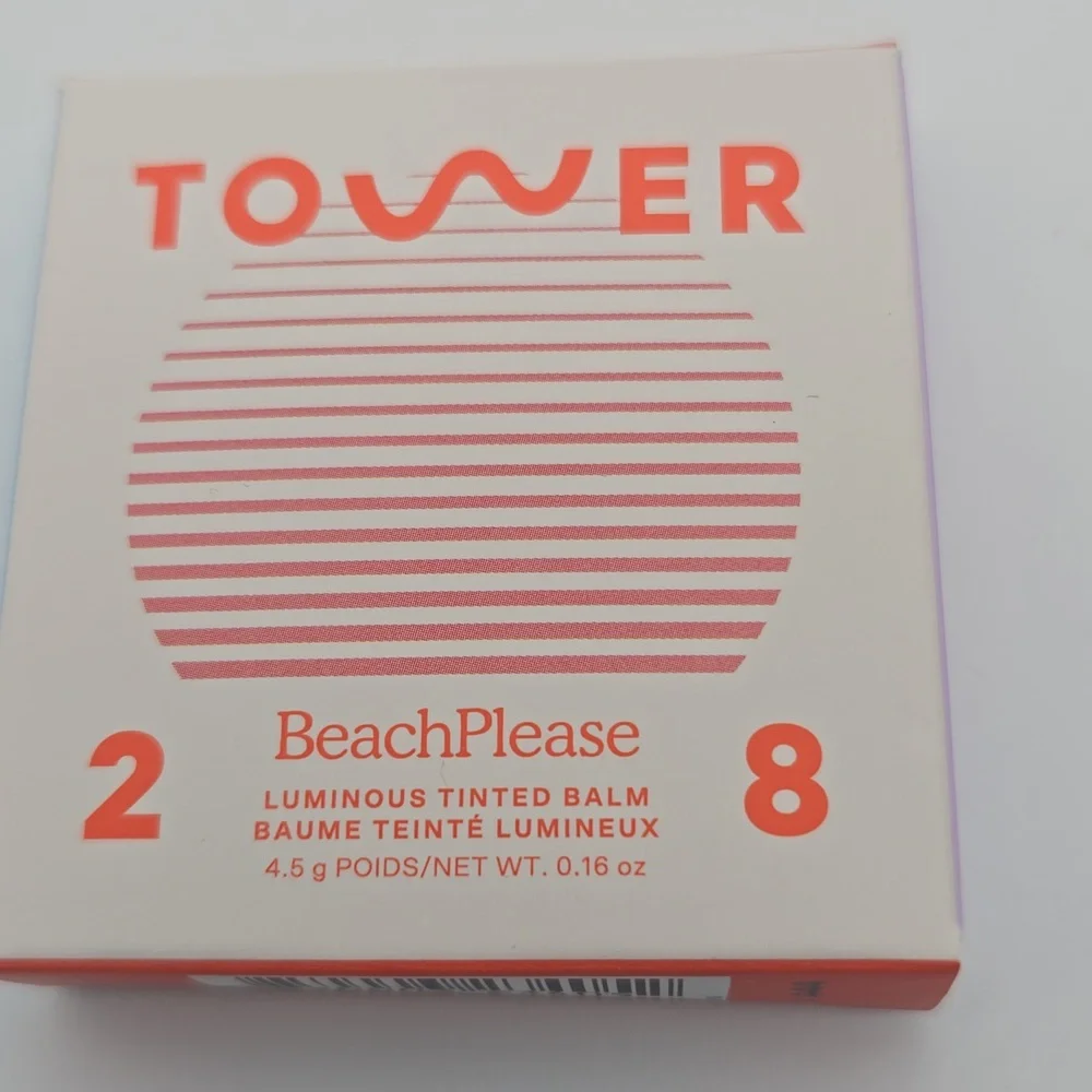 Tower 28 NIB BeachPlease Tinted Balm Lips & Cheeks in Magic Hour 0.16 oz